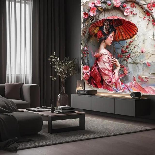 ����������3190�~�����a�h�f�T�C�Y�@240�~180cm�̃��B���e�[�W�@���{���|�ҎP�t��3D�r�W���A���A�[�g�^�y�X�g���[ �� �C���e���A/���C�t�� 