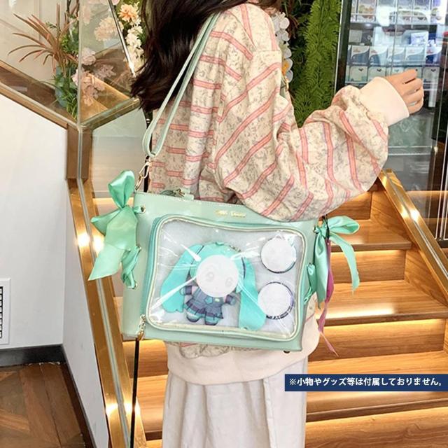 トートバッグ ぬいバッグ 痛バ 痛バッグ A4対応 大容量 ショルダーバッグ リボン かわいい おしゃれ イベント ライブ オタ活 < インテリア/ライフ  トートバッグ ぬいバッグ 痛バ 痛バッグ A4対応 大容量 ショルダーバッグ リボン かわいい おしゃれ イベント ライブ オタ活 < インテリア/ライフの