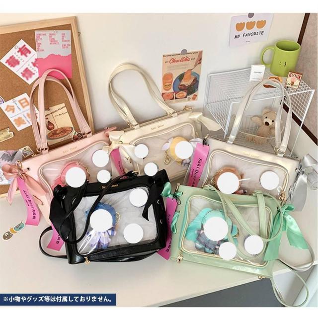 トートバッグ ぬいバッグ 痛バ 痛バッグ A4対応 大容量 ショルダーバッグ リボン かわいい おしゃれ イベント ライブ オタ活 < インテリア/ライフ  トートバッグ ぬいバッグ 痛バ 痛バッグ A4対応 大容量 ショルダーバッグ リボン かわいい おしゃれ イベント ライブ オタ活 < インテリア/ライフの