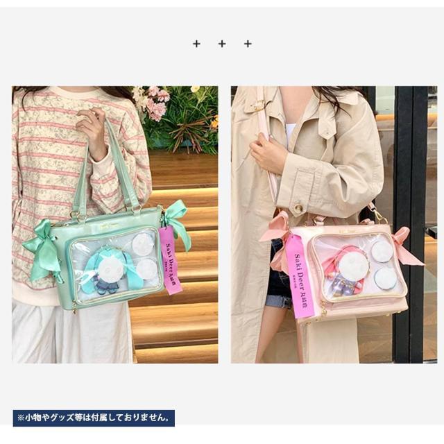 トートバッグ ぬいバッグ 痛バ 痛バッグ A4対応 大容量 ショルダーバッグ リボン かわいい おしゃれ イベント ライブ オタ活 < インテリア/ライフ  トートバッグ ぬいバッグ 痛バ 痛バッグ A4対応 大容量 ショルダーバッグ リボン かわいい おしゃれ イベント ライブ オタ活 < インテリア/ライフの