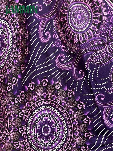 アジアン紋様柄フレアスカート フレアスカート ロングスカート アジアン エスニック < 女性ファッション アジアン紋様柄フレアスカート フレアスカート ロングスカート アジアン エスニック < 女性ファッションの