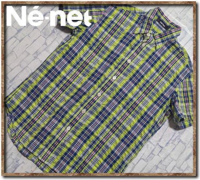 ネネット チェック半袖シャツ < ブランド ネネット チェック半袖シャツ < ブランドの