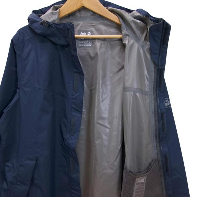 即買☆ジャックウルフスキン NV/Lサイズ マウンテンジャケット ネイビー 送料無料 紺 防水 防風 透湿 < 男性ファッション 即買☆ジャックウルフスキン NV/Lサイズ マウンテンジャケット ネイビー 送料無料 紺 防水 防風 透湿 < 男性ファッションの