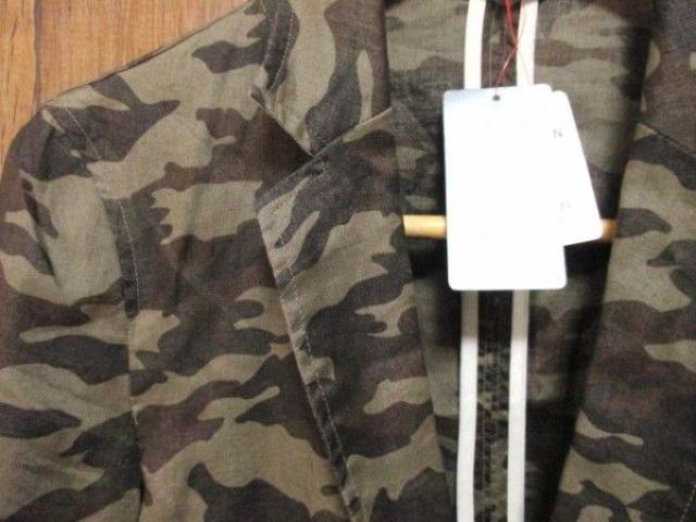 ☆シップス ジェットブルー カモフラージュ柄 7分袖 ジャケット/S☆新品 < ブランド  ☆シップス ジェットブルー カモフラージュ柄 7分袖 ジャケット/S☆新品 < ブランドの