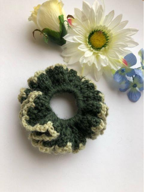 ハンドメイド  フリフリシュシュ♪ ウール グリーン SM2好き 緑 < 女性ファッション  ハンドメイド  フリフリシュシュ♪ ウール グリーン SM2好き 緑 < 女性ファッションの