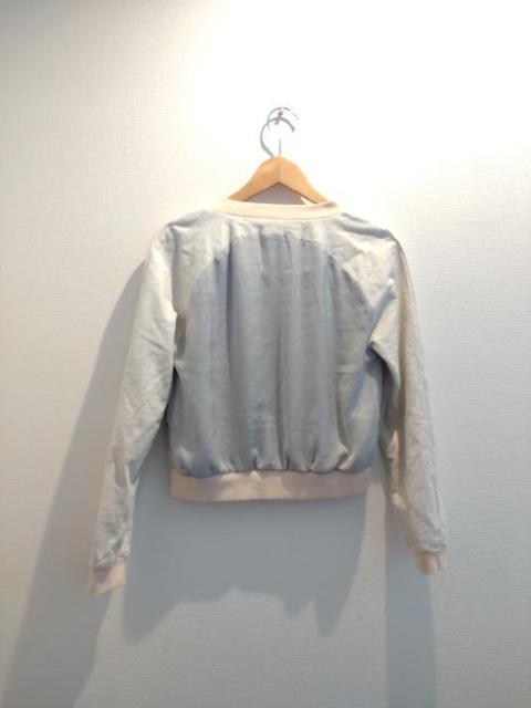 ダズリン◆グレー×ピンク サテン 袖スウェット ジャンパー ジャケット < ブランド  ダズリン◆グレー×ピンク サテン 袖スウェット ジャンパー ジャケット < ブランドの