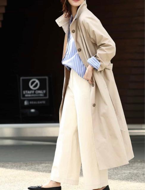 新品☆a.v.v(アー・ヴェ・ヴェ) スタンドカラーロングコート☆ < ブランド 新品☆a.v.v(アー・ヴェ・ヴェ) スタンドカラーロングコート☆ < ブランドの