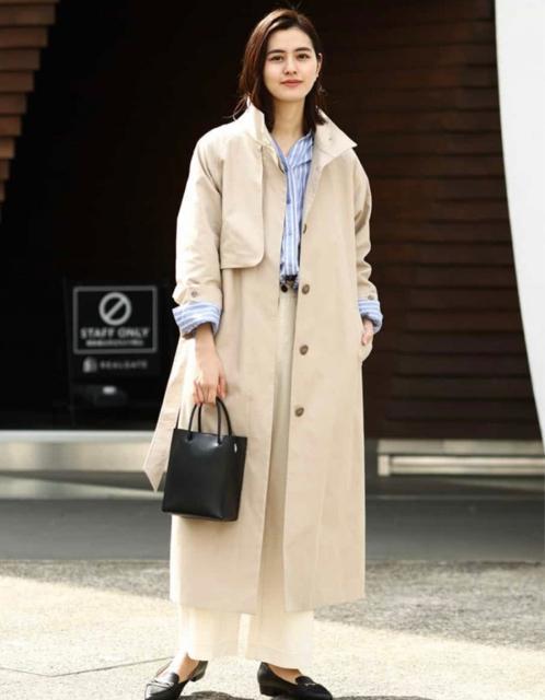 新品☆a.v.v(アー・ヴェ・ヴェ) スタンドカラーロングコート☆ < ブランド 新品☆a.v.v(アー・ヴェ・ヴェ) スタンドカラーロングコート☆ < ブランドの