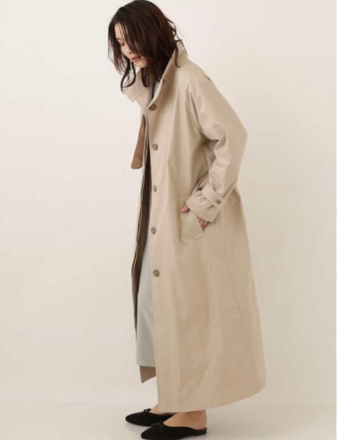 新品☆a.v.v(アー・ヴェ・ヴェ) スタンドカラーロングコート☆ < ブランド 新品☆a.v.v(アー・ヴェ・ヴェ) スタンドカラーロングコート☆ < ブランドの