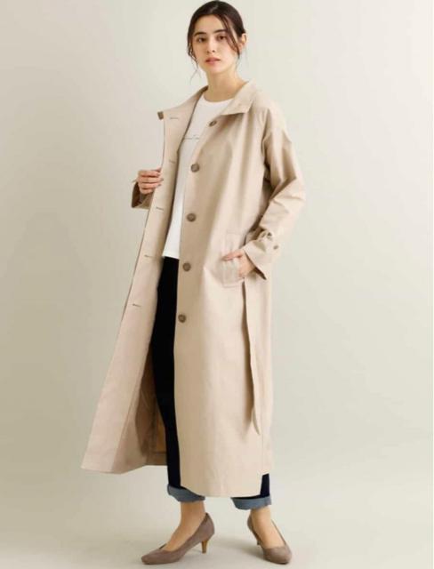 新品☆a.v.v(アー・ヴェ・ヴェ) スタンドカラーロングコート☆ < ブランド 新品☆a.v.v(アー・ヴェ・ヴェ) スタンドカラーロングコート☆ < ブランドの