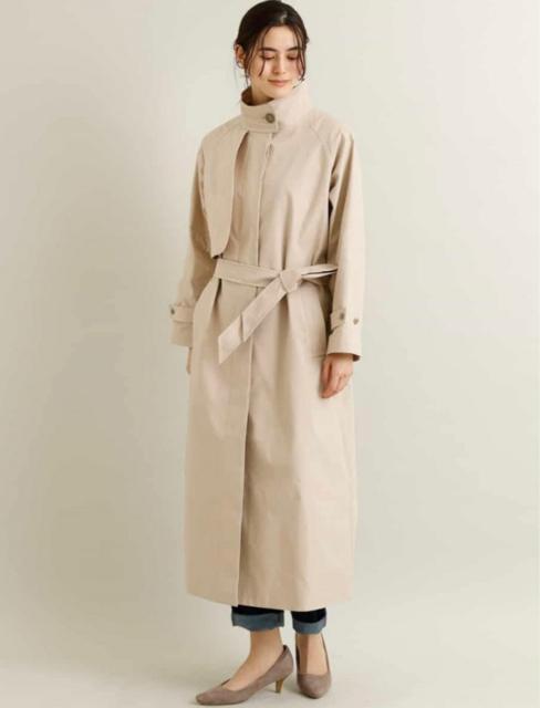 新品☆a.v.v(アー・ヴェ・ヴェ) スタンドカラーロングコート☆ < ブランド 新品☆a.v.v(アー・ヴェ・ヴェ) スタンドカラーロングコート☆ < ブランドの