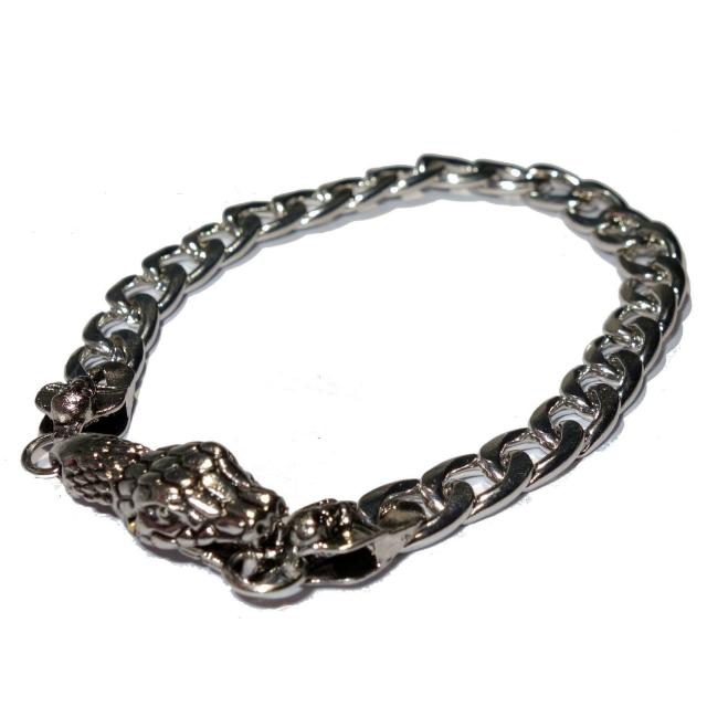 蛇 ヘビ へび スネーク スカル ガイコツ 骸骨 どくろ ドクロ ブレスレット アクセサリー メンズ 銀色 < 男性アクセサリー/時計  蛇 ヘビ へび スネーク スカル ガイコツ 骸骨 どくろ ドクロ ブレスレット アクセサリー メンズ 銀色 < 男性アクセサリー/時計の