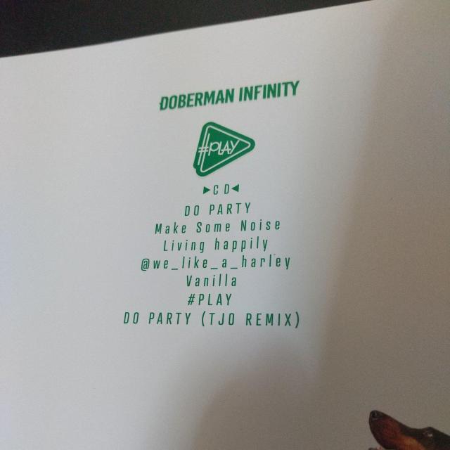 DOBERMAN INFINITY『#PLAY』SWAY LDH EXILE < CD/DVD/ビデオ  DOBERMAN INFINITY『#PLAY』SWAY LDH EXILE < CD/DVD/ビデオの