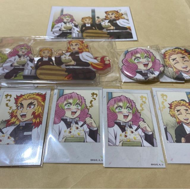 鬼滅の刃「煉獄杏寿郎の大正コソコソ噂話」WEBSHOPくじ ブロマイド&アクリルスタンド& 57mm缶バッジ& チェキ風ブロマイド < アニメ/コミック/キャラクター  鬼滅の刃「煉獄杏寿郎の大正コソコソ噂話」WEBSHOPくじ ブロマイド&アクリルスタンド& 57mm缶バッジ& チェキ風ブロマイド  < アニメ/コミック/キャラクターの