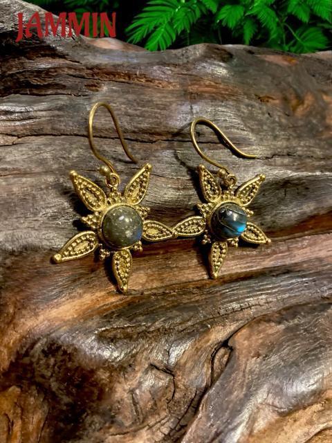 ストーンピアス ラブラドライト 星型 アジアン エスニック ヒッピー < 女性アクセサリー/時計 ストーンピアス ラブラドライト 星型 アジアン エスニック ヒッピー < 女性アクセサリー/時計の