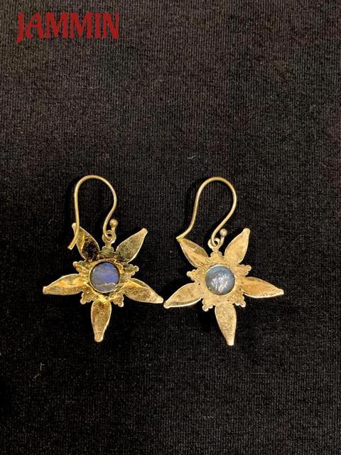 ストーンピアス ラブラドライト 星型 アジアン エスニック ヒッピー < 女性アクセサリー/時計 ストーンピアス ラブラドライト 星型 アジアン エスニック ヒッピー < 女性アクセサリー/時計の