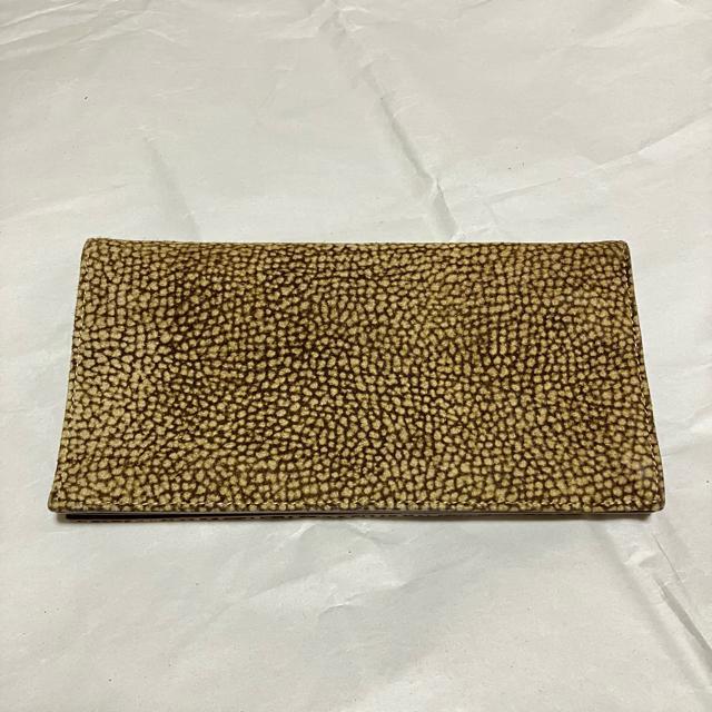 【美品】【BORBONESE / ボルボネーゼ】 うずら柄 / レザー 長財布 < 女性ファッション 【美品】【BORBONESE / ボルボネーゼ】 うずら柄 / レザー 長財布 < 女性ファッションの