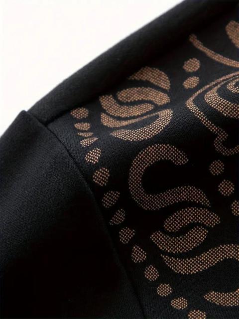 爆ヤス価格1690円★メンズレター&幾何学模様プリントスウェットシャツ、長袖プルオーバー USAサイズS(日本サイズL相当) < 男性ファッション 爆ヤス価格1690円★メンズレター&幾何学模様プリントスウェットシャツ、長袖プルオーバー USAサイズS(日本サイズL相当) < 男性ファッションの