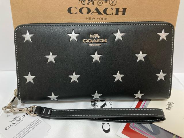 �y���g�p/�����I�zCOACH �����z�����E���h�t�@�X�i�[����/�X�^�[��CW479 ��/�u���b�N  �� �u�����h�� 