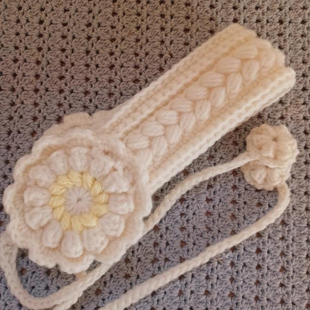 ☆Hand made☆ *お花のイヤーマフ* < ペット/手芸/園芸 ☆Hand made☆ *お花のイヤーマフ* < ペット/手芸/園芸の