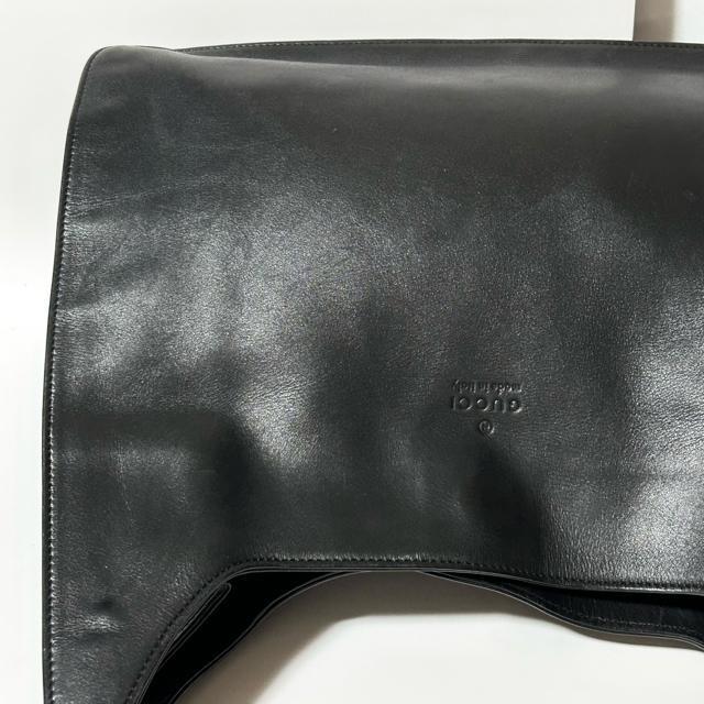 GUCCI グッチ 001・3167 2023 レザー ワンショルダーバッグ ホーボー ショルダーバッグ ブラック < ブランド GUCCI グッチ 001・3167 2023 レザー ワンショルダーバッグ ホーボー ショルダーバッグ ブラック < ブランドの