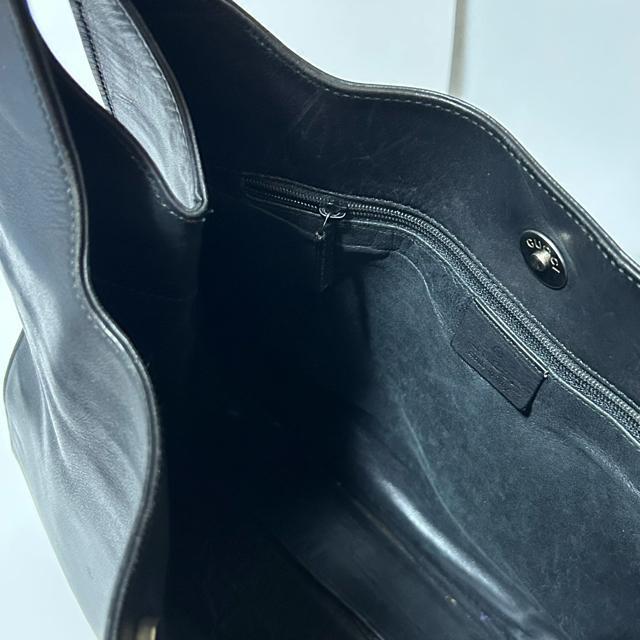 GUCCI グッチ 001・3167 2023 レザー ワンショルダーバッグ ホーボー ショルダーバッグ ブラック < ブランド GUCCI グッチ 001・3167 2023 レザー ワンショルダーバッグ ホーボー ショルダーバッグ ブラック < ブランドの