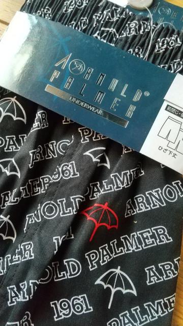 Mサイズ!ブランド品ARNOLD PALMER!後ろポケット付き!前閉じヒザ下丈ステテコ! < 男性ファッション  Mサイズ!ブランド品ARNOLD PALMER!後ろポケット付き!前閉じヒザ下丈ステテコ! < 男性ファッションの