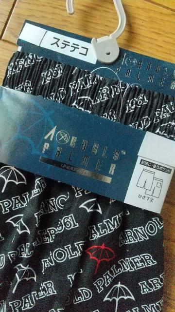 Mサイズ!ブランド品ARNOLD PALMER!後ろポケット付き!前閉じヒザ下丈ステテコ! < 男性ファッション  Mサイズ!ブランド品ARNOLD PALMER!後ろポケット付き!前閉じヒザ下丈ステテコ! < 男性ファッションの