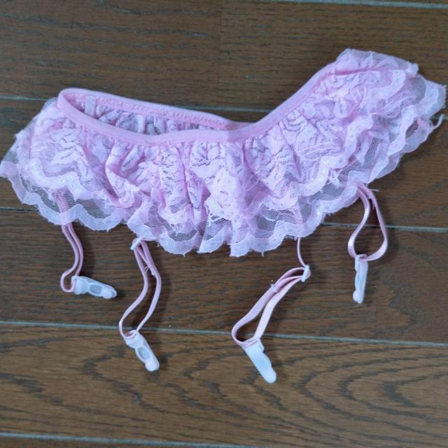 レディース セクシーランジェリー ガーターベルト ピンク < 女性ファッション  レディース セクシーランジェリー ガーターベルト ピンク  < 女性ファッションの