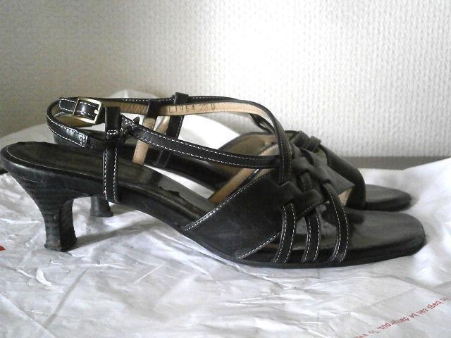 ◆ミスターミニット MISTER MINIT ミュール ブラック 24.0 中古品 < 女性ファッション  ◆ミスターミニット MISTER MINIT ミュール ブラック 24.0 中古品 < 女性ファッションの