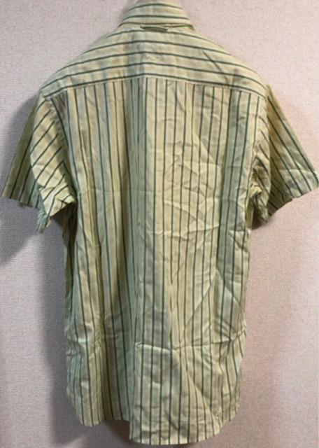 品薄★未使用に近いTOMMY HILFIGERグリーン系?シャツロゴ清楚人気オシャレストライプ 素敵カットソー Tシャツ大活躍人気 < 男性ファッション  品薄★未使用に近いTOMMY HILFIGERグリーン系?シャツロゴ清楚人気オシャレストライプ 素敵カットソー Tシャツ大活躍人気 < 男性ファッションの