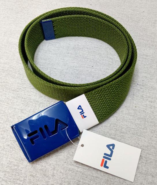 メンズベルト★FILA★アーミーグリーン★ベルト★ガチャベルト★レディースベルト★男女兼用★キッズベルト★新品未使用★送料無料 < 男性ファッション  メンズベルト★FILA★アーミーグリーン★ベルト★ガチャベルト★レディースベルト★男女兼用★キッズベルト★新品未使用★送料無料 < 男性ファッションの