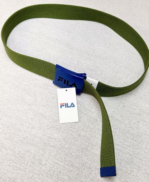 メンズベルト★FILA★アーミーグリーン★ベルト★ガチャベルト★レディースベルト★男女兼用★キッズベルト★新品未使用★送料無料 < 男性ファッション  メンズベルト★FILA★アーミーグリーン★ベルト★ガチャベルト★レディースベルト★男女兼用★キッズベルト★新品未使用★送料無料 < 男性ファッションの