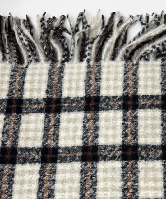 送料無料 新品 チェック柄マフラー 大判 ストール 秋冬 < 女性ファッション  送料無料 新品 チェック柄マフラー 大判 ストール 秋冬 < 女性ファッションの