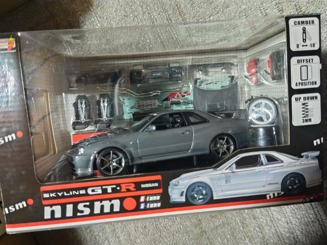 �z�b�g���[�N�X 1/24 �I�[�g�v���V���b�v nismo S/R �`���[�� �X�J�C���C���q34 GT-�q �_�[�N�V���o�[  �� �z�r�[�� 