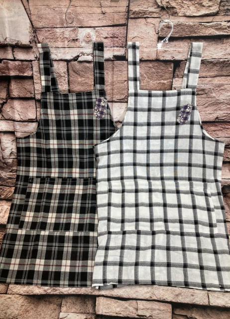 送料無料!人気の 先染めタイプ 格子柄デザイン H型エプロンA(画像から)1枚 < ヘルス/ビューティー  送料無料!人気の 先染めタイプ 格子柄デザイン H型エプロンA(画像から)1枚 < ヘルス/ビューティーの