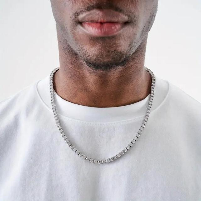 爆ヤス価格価格1290円★メンズ&ウィメンズ テニスチェーン、キュービック合成ジルコニアヒップホップネックレス ゴールデン51cm < 男性アクセサリー/時計 爆ヤス価格価格1290円★メンズ&ウィメンズ テニスチェーン、キュービック合成ジルコニアヒップホップネックレス ゴールデン51cm < 男性アクセサリー/時計の