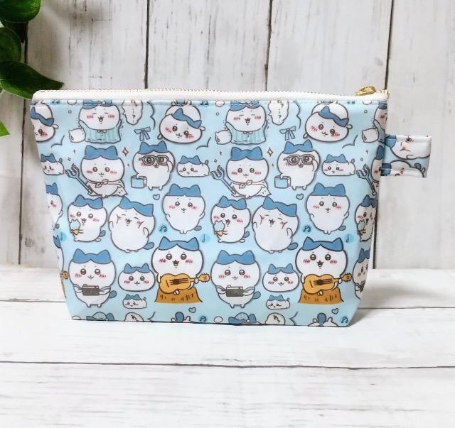 ちいかわ ハチワレ ファスナーポーチ < 女性ファッション ちいかわ ハチワレ ファスナーポーチ < 女性ファッションの