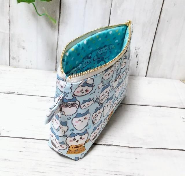 ちいかわ ハチワレ ファスナーポーチ < 女性ファッション ちいかわ ハチワレ ファスナーポーチ < 女性ファッションの