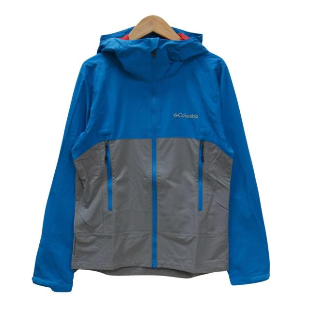 即買☆コロンビア特価 ウインド ジャケット DC/Sサイズ ブルー グレー 撥水 防風 普段使用OK キャンプ フェス < 男性ファッション 即買☆コロンビア特価 ウインド ジャケット DC/Sサイズ ブルー グレー 撥水 防風 普段使用OK キャンプ フェス < 男性ファッションの