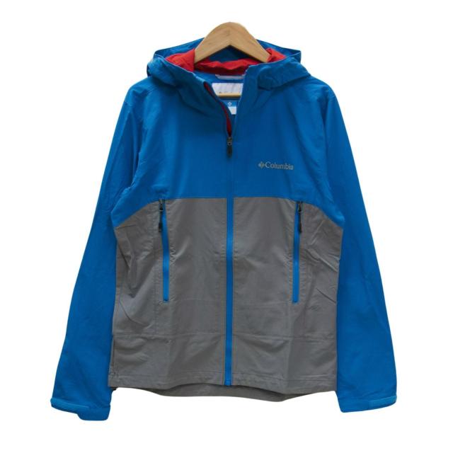 即買☆コロンビア特価 ウインド ジャケット DC/Sサイズ ブルー グレー 撥水 防風 普段使用OK キャンプ フェス < 男性ファッション 即買☆コロンビア特価 ウインド ジャケット DC/Sサイズ ブルー グレー 撥水 防風 普段使用OK キャンプ フェス < 男性ファッションの