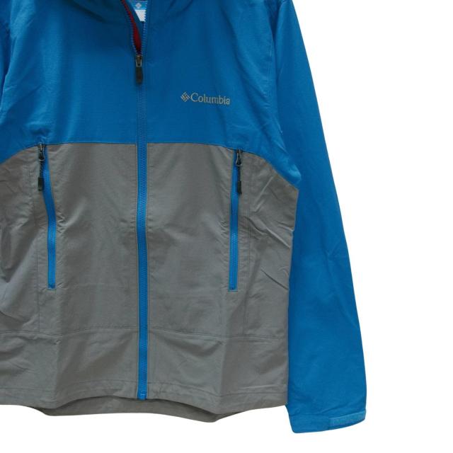 即買☆コロンビア特価 ウインド ジャケット DC/Sサイズ ブルー グレー 撥水 防風 普段使用OK キャンプ フェス < 男性ファッション 即買☆コロンビア特価 ウインド ジャケット DC/Sサイズ ブルー グレー 撥水 防風 普段使用OK キャンプ フェス < 男性ファッションの