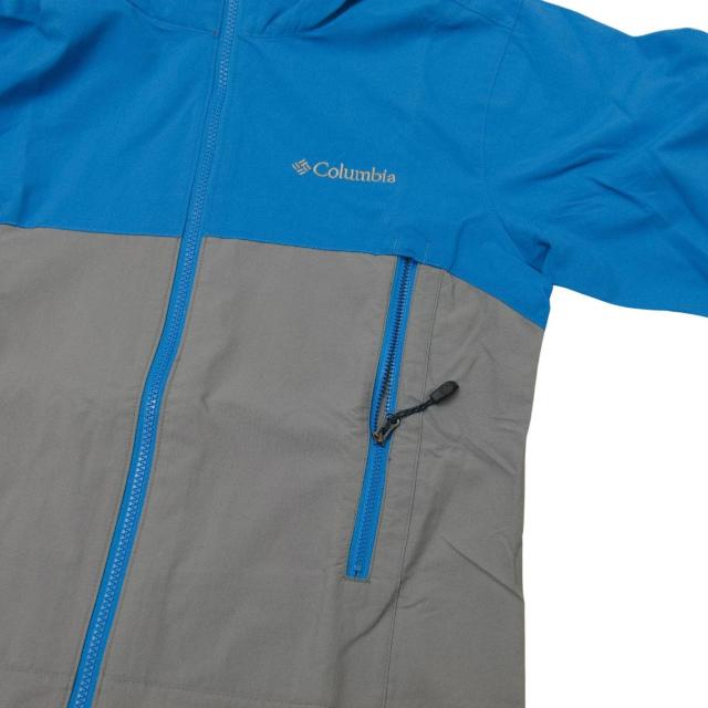 即買☆コロンビア特価 ウインド ジャケット DC/Sサイズ ブルー グレー 撥水 防風 普段使用OK キャンプ フェス < 男性ファッション 即買☆コロンビア特価 ウインド ジャケット DC/Sサイズ ブルー グレー 撥水 防風 普段使用OK キャンプ フェス < 男性ファッションの