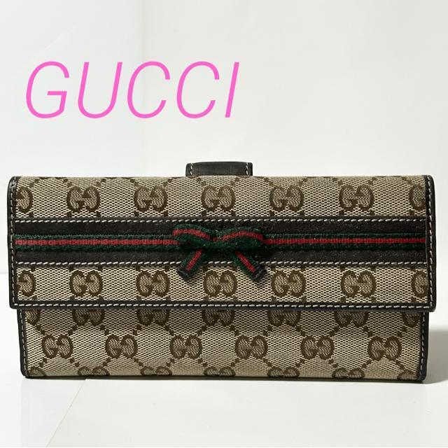 GUCCI �O�b�` 256933 2184 �V�F���[���C�� GG�� �L�����o�X ���U�[ ���{�� ��܂� �����z �u���E��  �� �u�����h�� 