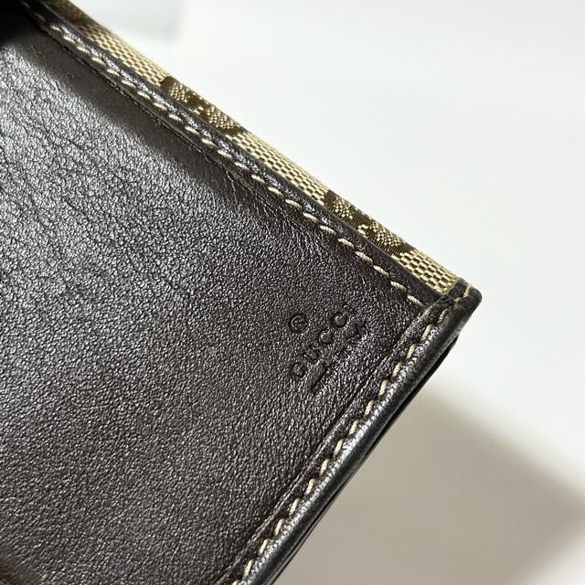 GUCCI �O�b�` 256933 2184 �V�F���[���C�� GG�� �L�����o�X ���U�[ ���{�� ��܂� �����z �u���E�� �� �u�����h�� 