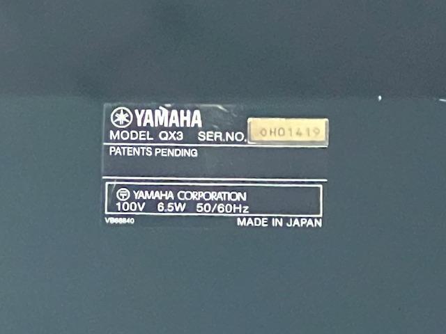 YAMAHA QX3 本体のみ 動作確認済み ジャンク扱いで < ホビー YAMAHA QX3 本体のみ 動作確認済み ジャンク扱いで < ホビーの