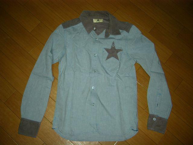 エムM切替シャツSコーデュロイシャンブレーTMT < ブランド  エムM切替シャツSコーデュロイシャンブレーTMT  < ブランドの