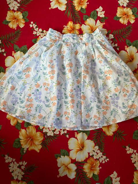 AS KNOW AS pinky☆春☆花柄ミニスカート☆ < ブランド  AS KNOW AS pinky☆春☆花柄ミニスカート☆  < ブランドの