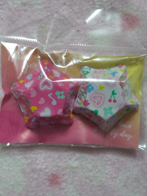 ☆ チョコアルミカップ ☆ スター (星型) ネオン カラー < インテリア/ライフ  ☆ チョコアルミカップ ☆ スター (星型) ネオン カラー  < インテリア/ライフの