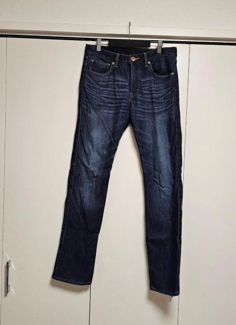 (2) CLOSSHI  裏地あったかデニムパンツ W76 防寒対策 < 男性ファッション  (2) CLOSSHI  裏地あったかデニムパンツ W76 防寒対策  < 男性ファッションの